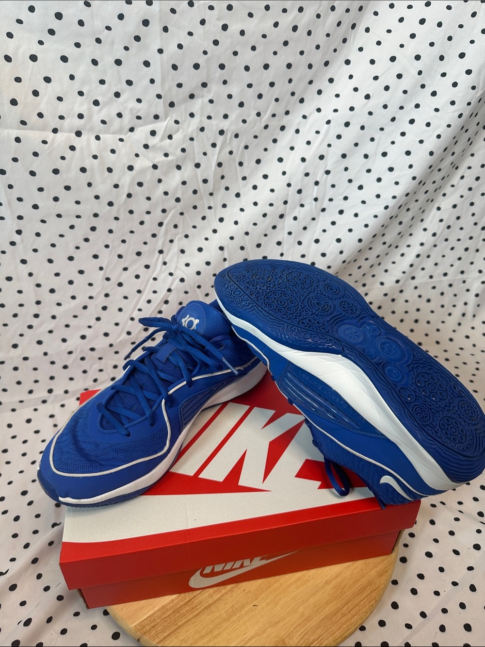 Nike Royal Blue KD 16 TB promo basketball shoes!